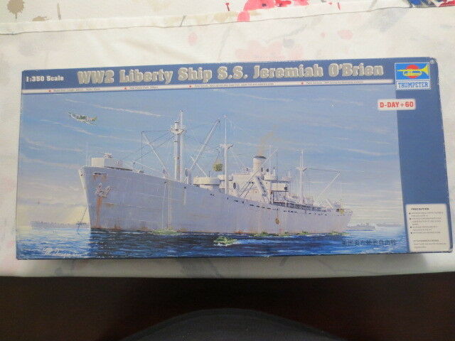 1/350 Trumpeter Liberty Ship S.S. Jeremiah O'Brien With Extras