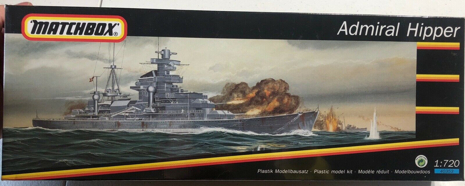 Matchbox Admiral Hipper 1/720 FS ‘Sullys Hobbies’