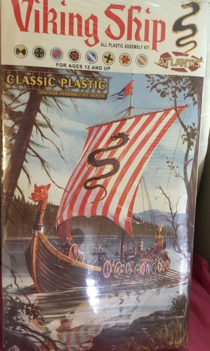 Atlantis Viking Ship, Zvezda Galleon, &, Revell Black Diamond Pirate Ship Models