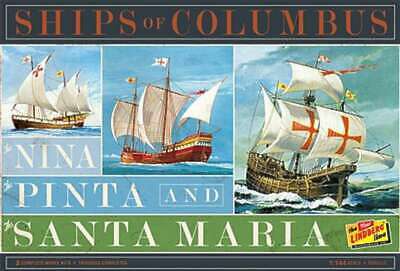 1/144 Nina, Pinta & Santa Maria Sailing Ships (3 Kits) 0849398011102