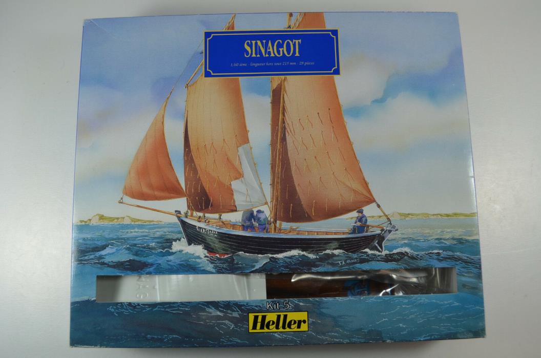 Heller 1/60 Sinagot Sailing Ship Kit - 60605