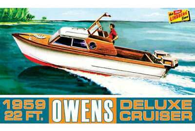 1/25 1959 22ft Owens Outboard Deluxe Cruiser Boat 849398011096