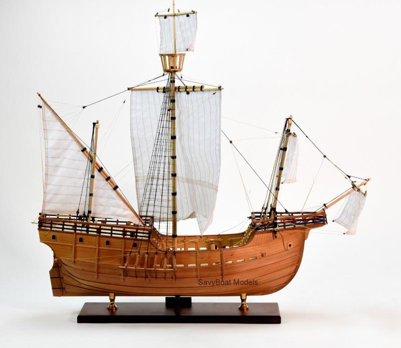 The Matthew Handmade Wooden Tall Ship Model 32