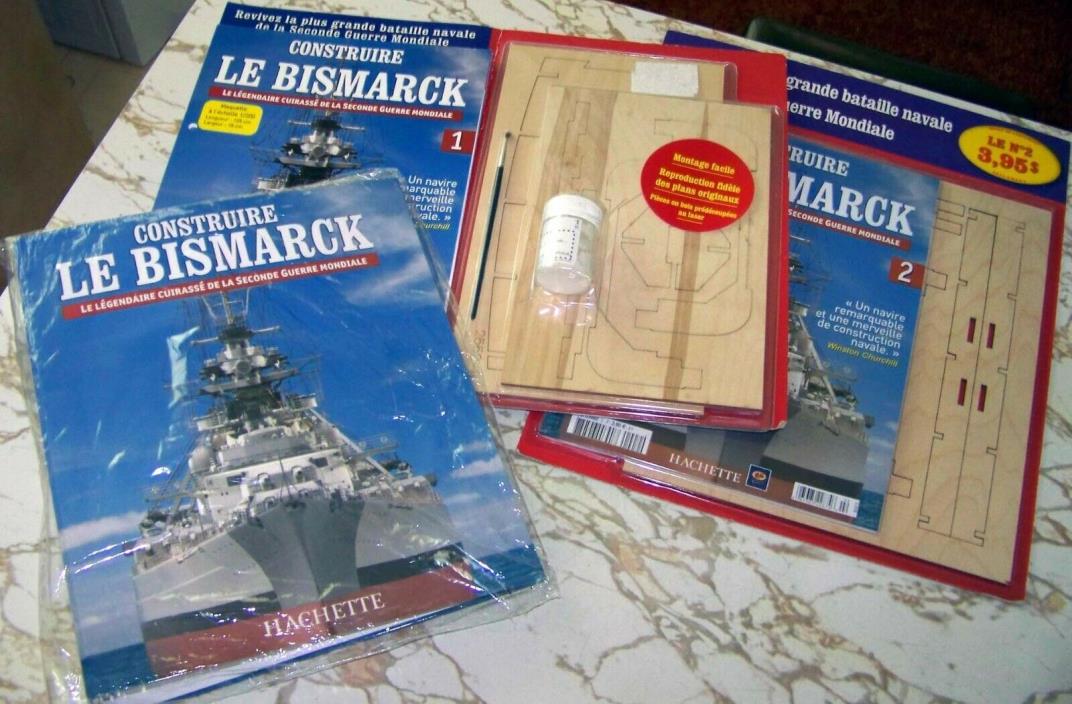 Bismarck 1:200 scale Hachette Deagostini Amati full series 1-140