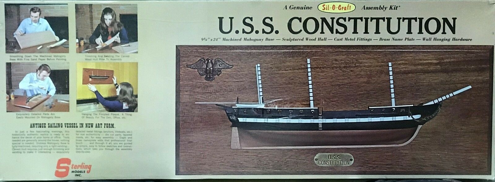 U.S.S. Constitution Wood Model Kit by Sterling Models