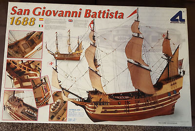 San Giovanni Battista 1688, Artesania Latina 1:50 Scale Wood Model Ship Kit