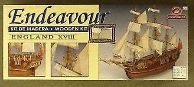 CONSTRUCTO 1/60 Endeavour Complete with Fittings Wooden Model Kit # 80832  NEW