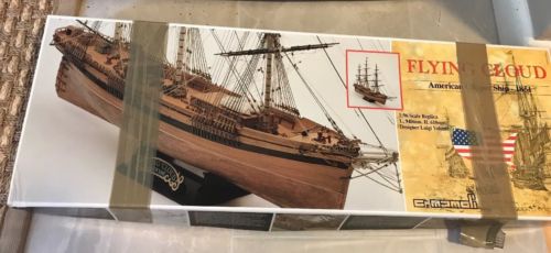 C. Mamoli s.a.s. Wooden Ship Model Kit Flying Cloud  NEW