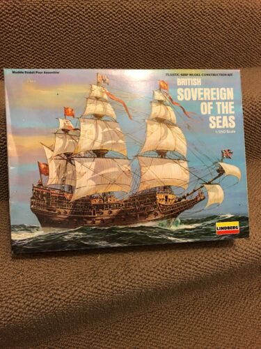 British Sovereign Of The Seas Plastic Ship Model Construction Kit