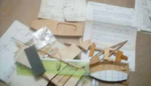 Vintage Wood Boat Models Dinghy and Lobster Boat