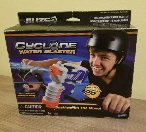 New Cyclone Water Blaster Motorized Aiming & Firing Water Squirter For Bikes