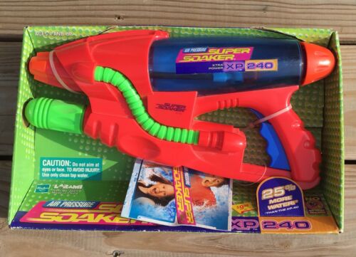 Vintage 2000 Super Soaker XP240 New In Box Hasbro Larami