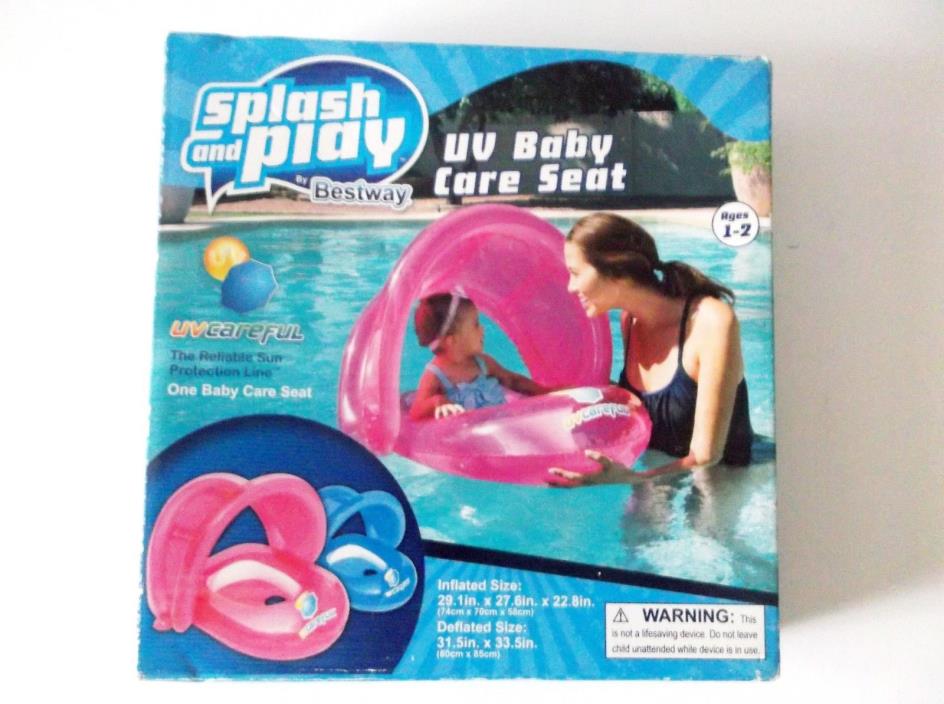 Splash and Play bestway UV Baby Care Seat