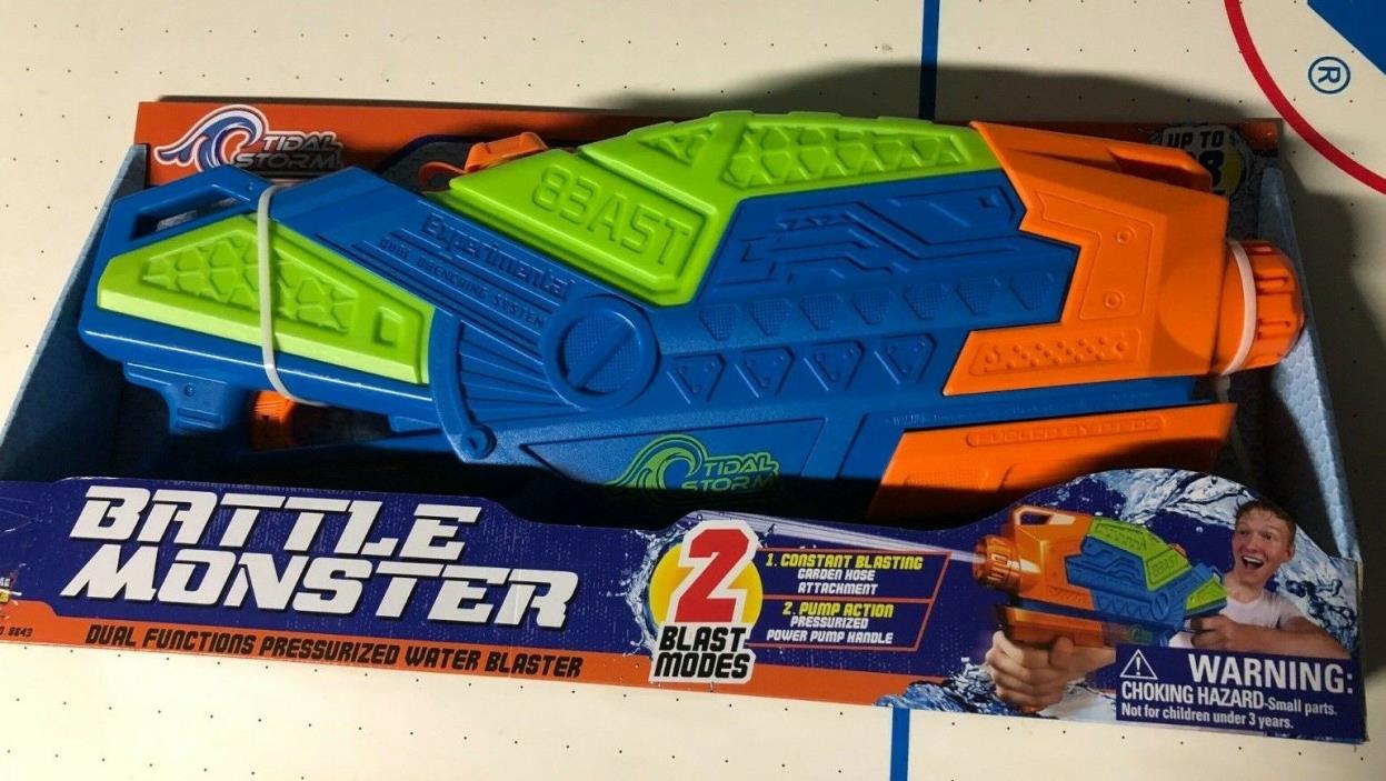 Prime Time Toys Tidal Storm Battle Monster Pressurized Water Blaster up to 38'