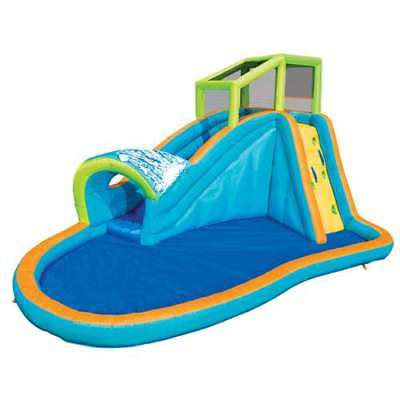 Banzai Inflatable Kids Pipeline Water Slide and Splash Pool Water Park (Used)