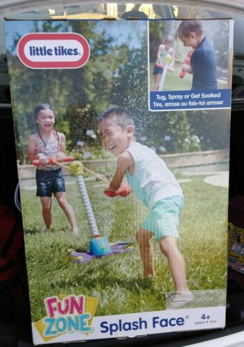 Little Tikes Fun Zone Splash Face Outdoor Tug Of War Water Toy Ages 4+ NEW