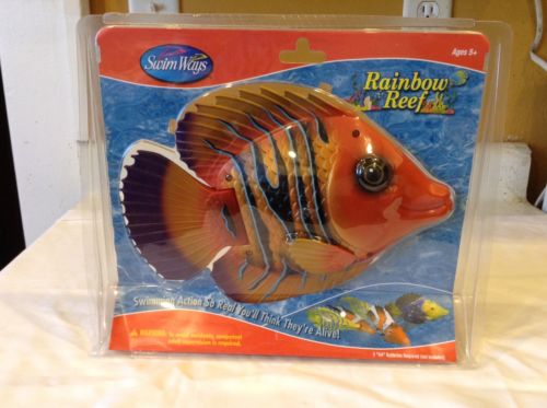 Swim Ways Rainbow Reef Fish Real Life Swimming Action Pool Water Toy Colorful