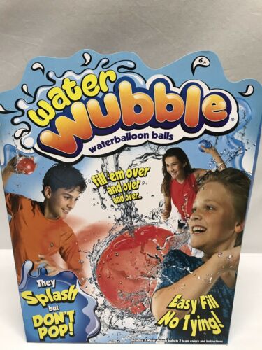 Water Wubble Balloon Balls Refillable Reusable Easy Fill As Seen On TV Summer