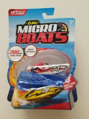 ?? Zuru Micro Boats RARE #5 Water Activated Batteries Included NIB Sealed HTF