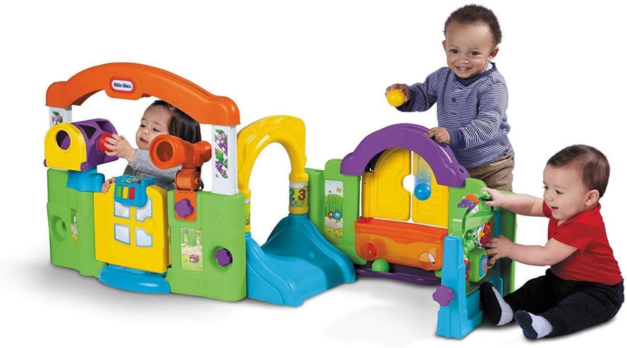 Durable Fun Baby / Toddler Green Orange Purple Yellow Kids Outdoor Play House