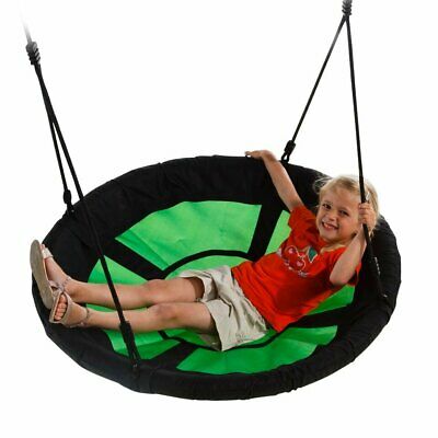 Swing-n-Slide Nest Swing with Chains and Hooks Green