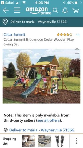 Cedar Summit Brookridge Play System