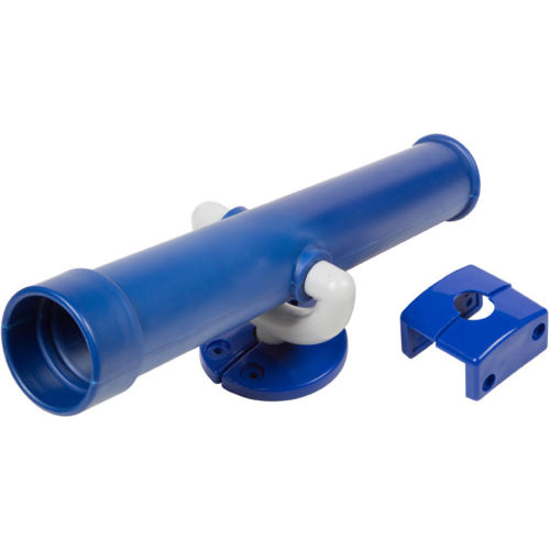 SWING SET STUFF TELESCOPE BLUE playground accessories outside fort wood 0006
