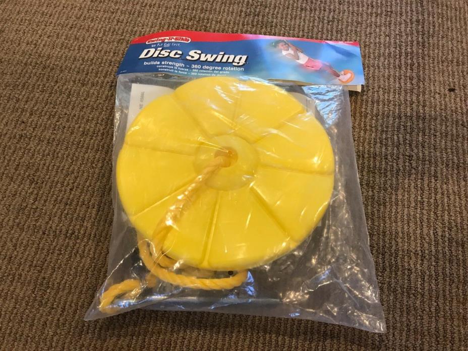 Swing-N-Slide Disc Swing Yellow **NEW**