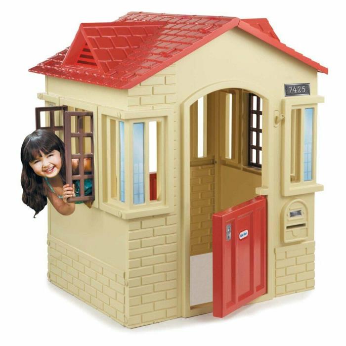Little Tikes Cape Cottage Outdoor Playhouse Fun Yard Toy House Kids Home NEW
