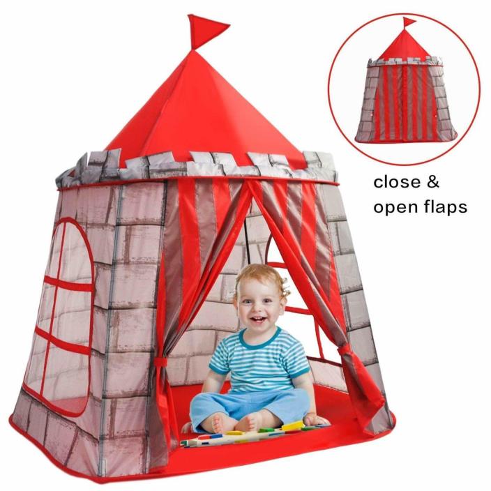 Toy for Boy Castle Play Tent Knight Pop Up Children 4 5 6 7 8 9 10 Age Year Old
