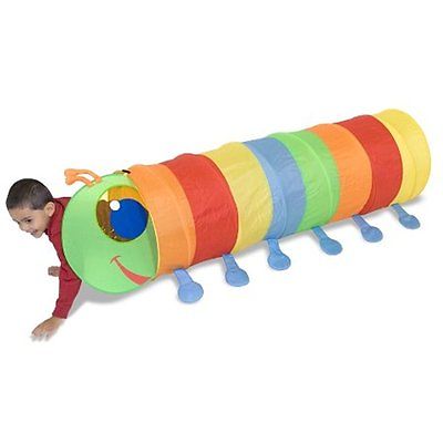 Sunny Holiday Toy List Patch Happy Giddy Crawl-Through Tunnel