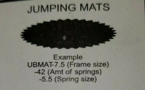Upper Bounce 16' Main Trampoline Jumping Mat for Round Frames UBMAT-16-108-7.5