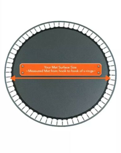 Trampoline Jumping Mats I Fits 13-Ft Frame w/- 100 v Rings using *7-in Springs*
