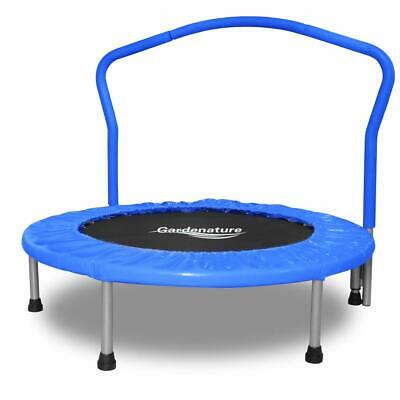 Gardenature Trampoline-36 Portable Trampoline for Kids-Blue