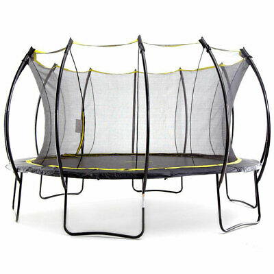 SkyBound Stratos 12 Foot Trampoline with Full Enclosure Net System (Open Box)