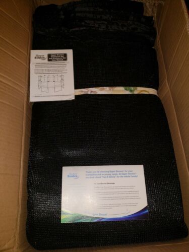 15' Trampoline Enclosure Safety Net Fits Round Frames using 6 Straight Poles NEW