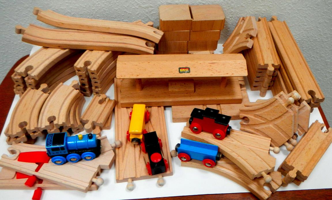 Train Set – Wood Train - BRIO – Brio Trains – Brio Wood Trains – Vintage Brio