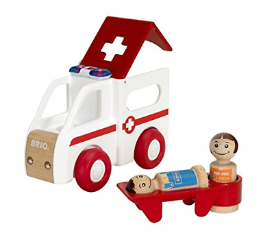 Brio Light & Sound Ambulance Preschool Vehicle