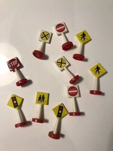 Brio Thomas Road Railway Signs Lot Of 10
