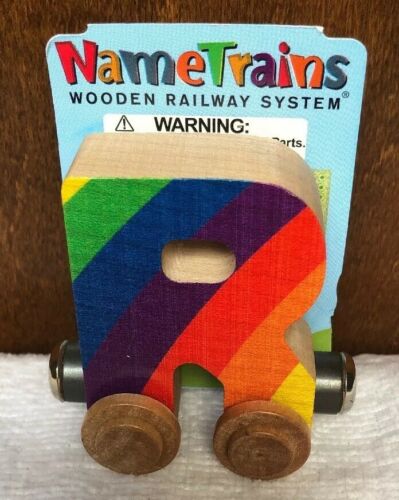 Maple Landmark Name Train Nametrain Letter R Magnetic Alphabet fits Brio Thomas
