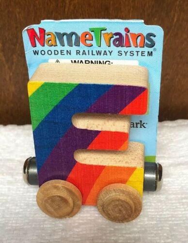 Maple Landmark Name Train Nametrain Letter E Magnetic Alphabet fits Brio Thomas