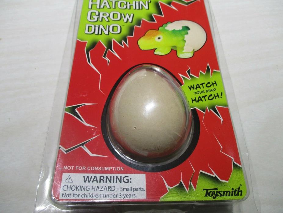 HATCHIN' GROW DINO AGE 5 + WATCH YOUR DINOSAUR BREAK OUT OF EGG AND GROW & GROW
