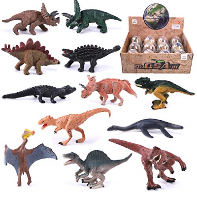 Remokids Dinosaur Eggs with Dinosaur Figures Novelty Magic Dino Toys 3D Dinosaur