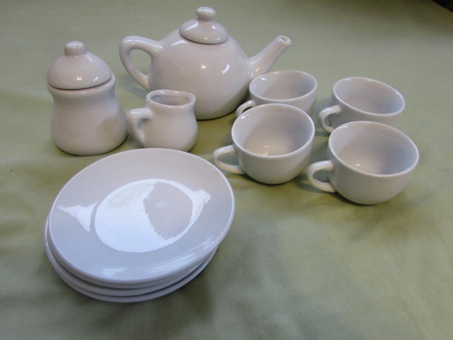 White Tea Set Dolls Toys R Us Beautiful Authentic Looking Pretend Play Dishes