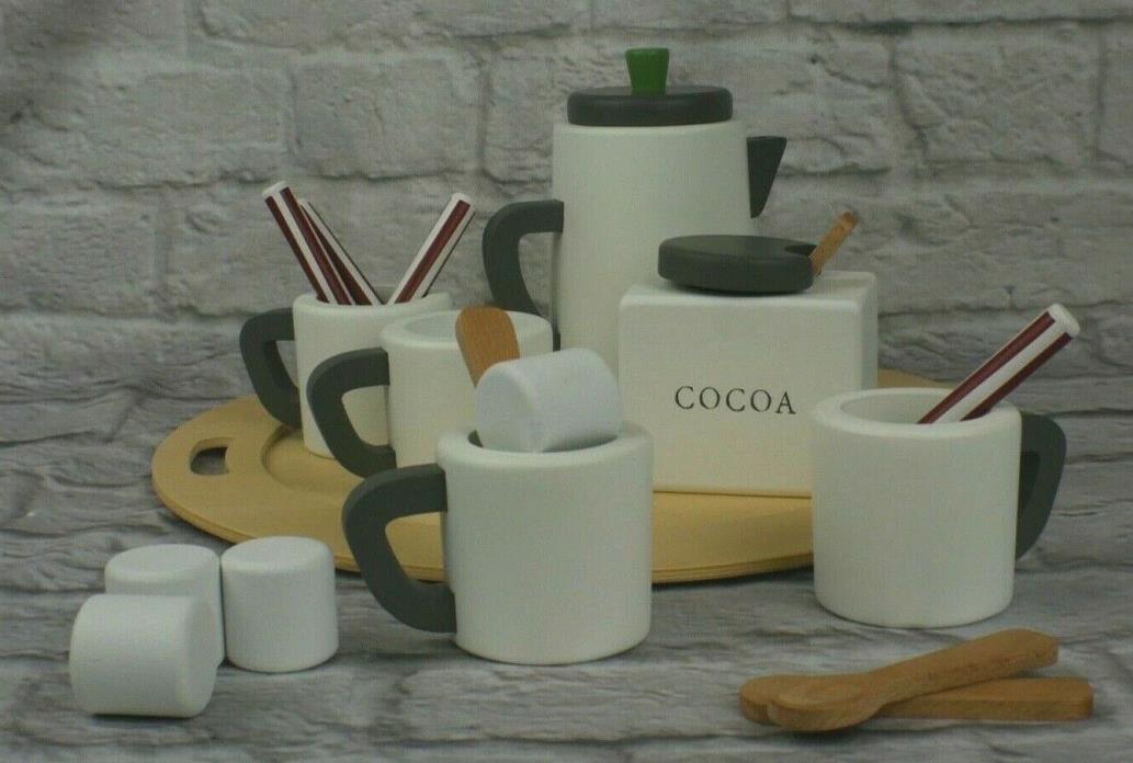 Hearth and Hand Wooden Hot Cocoa Set 19pc
