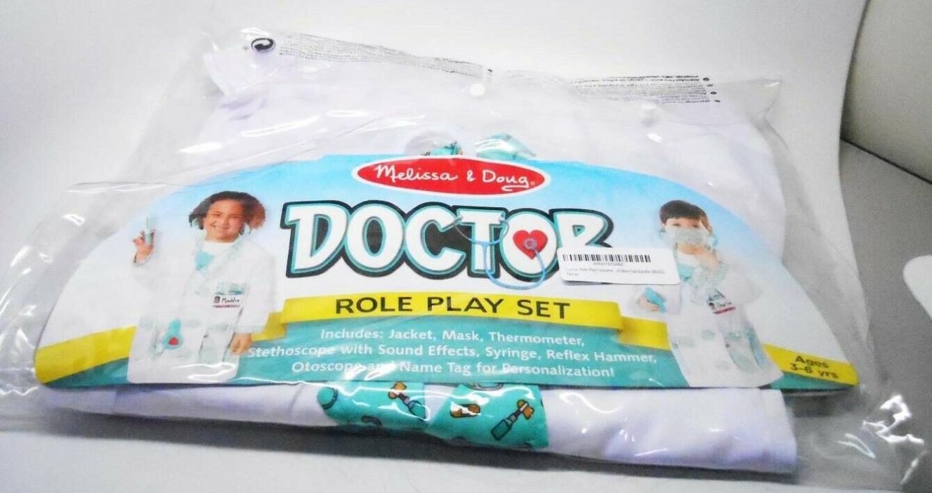 Melissa & Doug DOCTOR Role Play Set Ages 3-6 Years