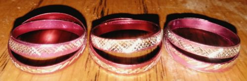 6 pc Girls Costume Color Rings