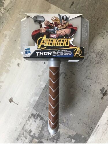 New Hasbro AVENGERS Marvel Thor Battle Hammer Cosplay Halloween Kids Costume