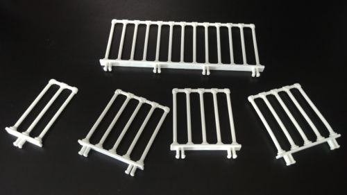 Vintage 1987 The Real Ghostbusters Firehouse Playset 5-Piece Railing Set Kenner