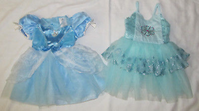 Lot of Disney Store Dress Up Clothes Frozen Size 2 Cinderella Size 12 18 Months